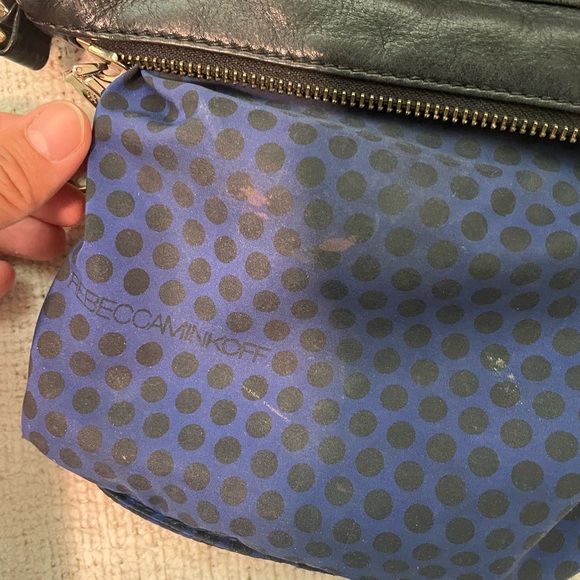 Rebecca Minkoff Black leather chain link bag - Picture 4 of 6